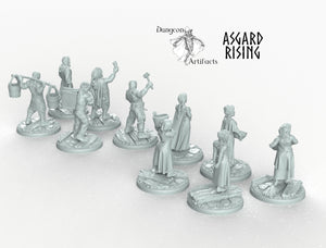 Rural Villagers - Asgard Rising Monster D&D DnD