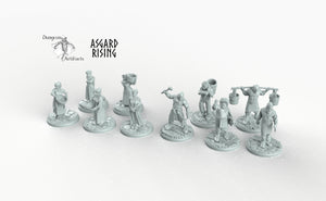 Rural Villagers - Asgard Rising Monster D&D DnD
