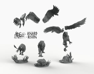 Griffons - Asgard Rising Wargaming Miniatures Games D&D DnD Griffins Gryphons
