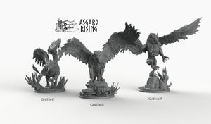 Griffons - Asgard Rising Wargaming Miniatures Games D&D DnD Griffins Gryphons