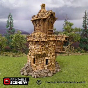 Hagglethorn Barracks - Hagglethorn Hollow Printable Scenery 15mm 20mm 28mm 32mm 37mm Wargaming Terrain D&D DnD