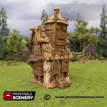Load image into Gallery viewer, Hagglethorn Homestead - Hagglethorn Hollow Printable Scenery 15mm 20mm 28mm 32mm 37mm Wargaming Terrain D&amp;D DnD