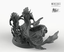 Load image into Gallery viewer, Abyssal Serpents - Merrow - Mini Monster Mayhem Wargaming Miniatures Games D&amp;D DnD