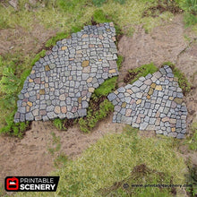 Load image into Gallery viewer, Pathways - Hagglethorn Hollow Printable Scenery 15mm 20mm 28mm 32mm 37mm Terrain D&amp;D DnD