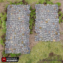 Load image into Gallery viewer, Pathways - Hagglethorn Hollow Printable Scenery 15mm 20mm 28mm 32mm 37mm Terrain D&amp;D DnD