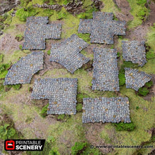 Load image into Gallery viewer, Pathways - Hagglethorn Hollow Printable Scenery 15mm 20mm 28mm 32mm 37mm Terrain D&amp;D DnD