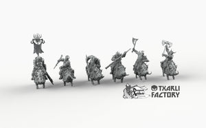 Tusker Ogre Cavalry - Northern Ogres - Txarli Factory Monster D&D DnD