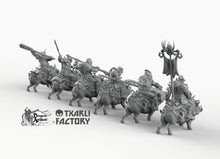 Load image into Gallery viewer, Tusker Ogre Cavalry - Northern Ogres - Txarli Factory Monster D&amp;D DnD