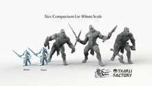 Load image into Gallery viewer, Yetis - Northern Ogres - Txarli Factory Monster D&amp;D DnD