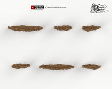 Load image into Gallery viewer, Ruined Garden Fences - Hagglethorn Hollow Printable Scenery 15mm 20mm 28mm 32mm 37mm Terrain D&amp;D