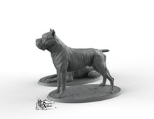 Load image into Gallery viewer, Cane Corso - Printomancer3D Printomancer Miniatures Wargaming D&amp;D DnD Dogs Dog