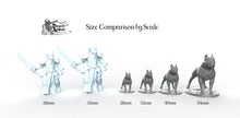 Load image into Gallery viewer, American Pit Bull - Printomancer3D Printomancer Miniatures Wargaming D&amp;D DnD Dogs Dog Pitbull