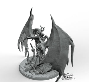 Lilith - Printomancer3D Printomancer Miniatures Wargaming D&D DnD