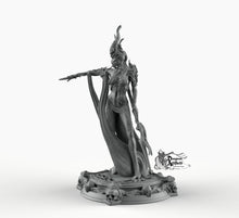 Load image into Gallery viewer, Boneflesh Necro Priestess - Printomancer3D Printomancer Miniatures Wargaming D&amp;D DnD