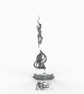 Boneflesh Ritual - Printomancer3D Printomancer Miniatures Wargaming D&D DnD Diorama