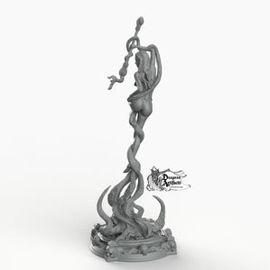 Boneflesh Ritual Dancer - Printomancer3D Printomancer Miniatures Wargaming D&D DnD
