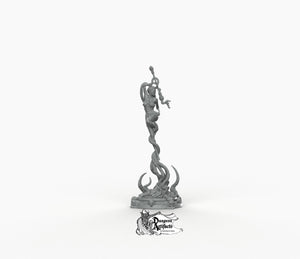 Boneflesh Ritual Dancer - Printomancer3D Printomancer Miniatures Wargaming D&D DnD