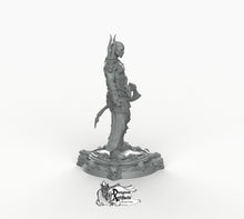 Load image into Gallery viewer, Boneflesh Dragon Warrior - Printomancer3D Printomancer Miniatures Wargaming D&amp;D DnD