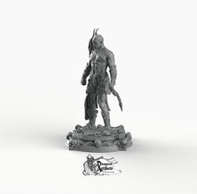 Load image into Gallery viewer, Boneflesh Dragon Warrior - Printomancer3D Printomancer Miniatures Wargaming D&amp;D DnD
