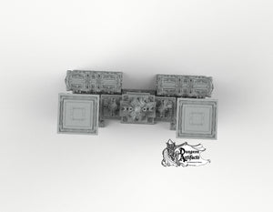Ornate Necro Shrine - Printomancer3D Printomancer Miniatures Wargaming D&D DnD Altar