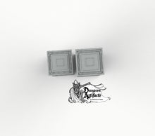 Load image into Gallery viewer, Ornate Necro Pillars - Printomancer3D Printomancer Miniatures Wargaming D&amp;D DnD