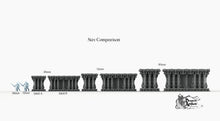 Load image into Gallery viewer, Ornate Necro Walls - Printomancer3D Printomancer Miniatures Wargaming D&amp;D DnD