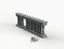 Load image into Gallery viewer, Ornate Necro Walls - Printomancer3D Printomancer Miniatures Wargaming D&amp;D DnD