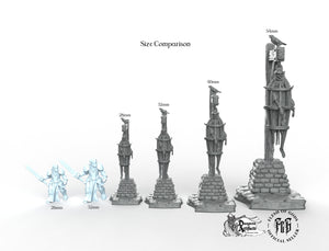 Caged Skeleton - Flesh of Gods Miniatures Wargaming D&D DnD A Cult of Mortality