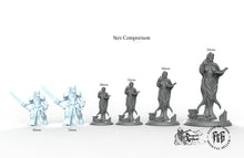 Load image into Gallery viewer, Female Sorcerer - Flesh of Gods Miniatures Wargaming D&amp;D DnD A Cult of Mortality