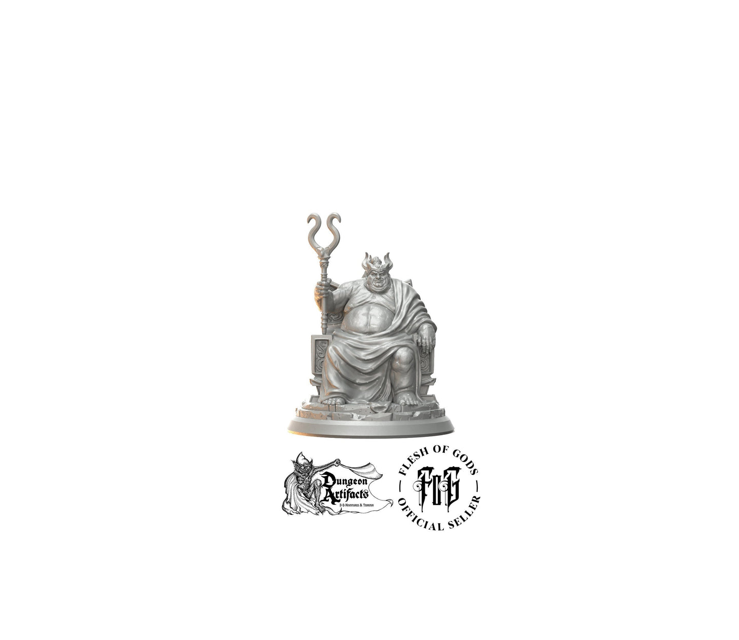 Greedy Noble - Flesh of Gods Miniatures Wargaming D&D DnD A Cult of Mortality