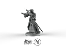 Load image into Gallery viewer, Male Sorcerer - Flesh of Gods Miniatures Wargaming D&amp;D DnD A Cult of Mortality