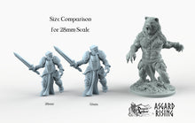 Load image into Gallery viewer, Shapeshifter Berserkir WereBear - Asgard Rising Monster D&amp;D DnD
