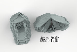 Crypt and Tomb Entrances - Asgard Rising Monster D&D DnD