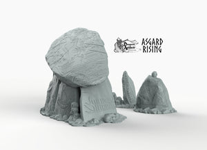 Graveyard Rune Stones - Asgard Rising Monster D&D DnD