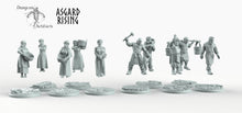 Load image into Gallery viewer, Rural Villagers - Asgard Rising Monster D&amp;D DnD