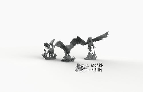 Griffons - Asgard Rising Wargaming Miniatures Games D&D DnD Griffins Gryphons