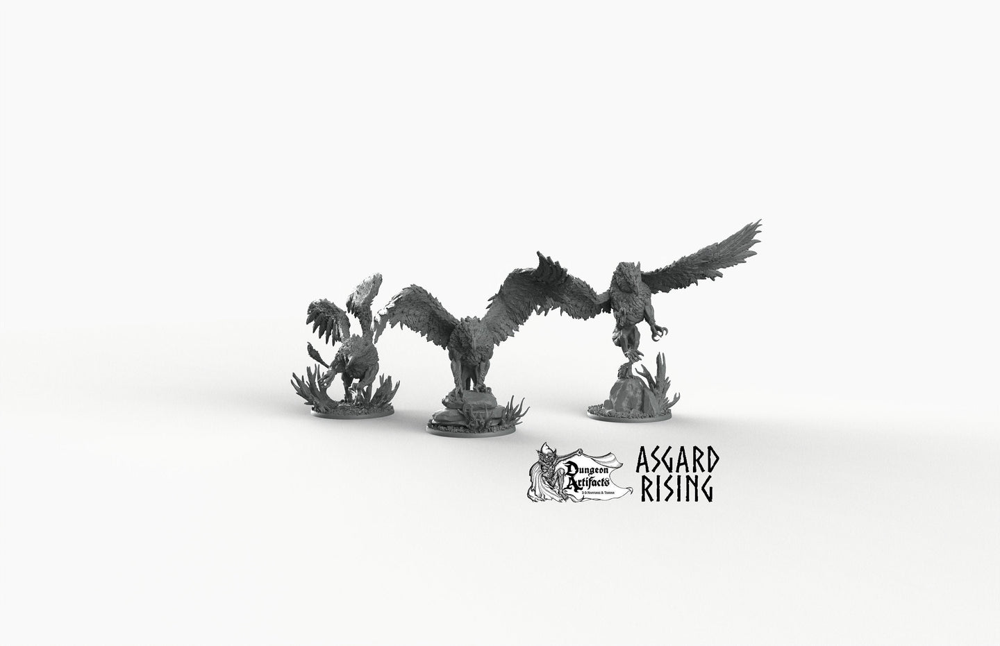Griffons - Asgard Rising Wargaming Miniatures Games D&D DnD Griffins Gryphons