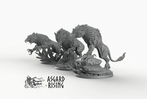 Keythongs - Asgard Rising Wargaming Miniatures Games D&D DnD - Griffons, Griffins, Gryphons