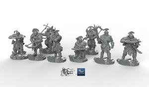 Obsidian Orc Crossbowmen - Suttungr Miniatures Monster D&D DnD