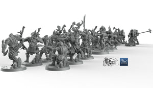 Obsidian Orcish Horde - Suttungr Miniatures Monster D&D DnD