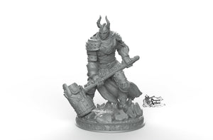 Barnard Mjolnir, Chief Hersir - Dungeon Master Stash DM Miniatures Games D&D DnD