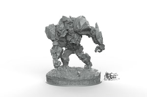 Lazlus, Rock Golem - Dungeon Master Stash DM Miniatures Games D&D DnD