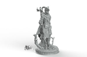 Noranor, Tiefling Druid - Dungeon Master Stash DM Miniatures Games D&D DnD Mindflayer Brainstealer Faun