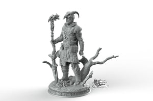 Noranor, Tiefling Druid - Dungeon Master Stash DM Miniatures Games D&D DnD Mindflayer Brainstealer Faun