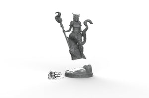 Rheda the Revered, Elven Druid - Dungeon Master Stash DM Miniatures Games D&D DnD