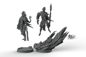 Zelafel, Spriggan Warrior - Dungeon Master Stash DM Miniatures Games D&D DnD