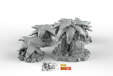 Load image into Gallery viewer, Giant Nettles - Print Your Monsters Fantastic Plants and Rocks Resin Terrain Wargaming D&amp;D DnD