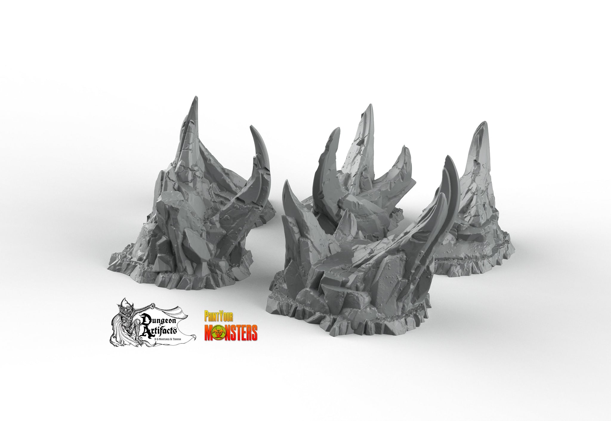 d&d monsters by terrain Stones From Hell