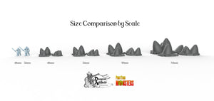 Magical Eggs - Print Your Monsters Fantastic Plants and Rocks Resin Terrain Wargaming D&D DnD