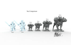 Cerberus - Printomancer3D Miniatures Wargaming D&D DnD Hellhound